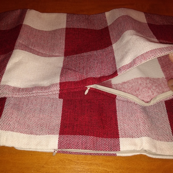 Farmhouse buffalo plaid pillow cases - Picture 4 of 5